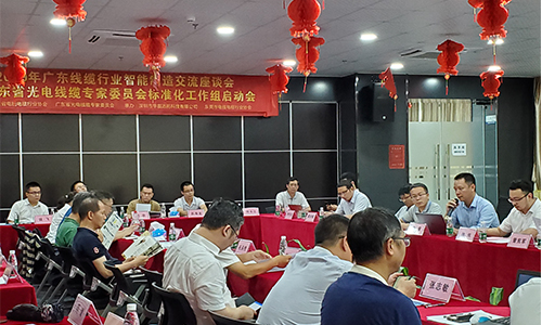 华磊迅拓受邀为MES厂商代表，与广东光电线缆委员会共同承办2019广东线缆行业智能制造交流座谈会
